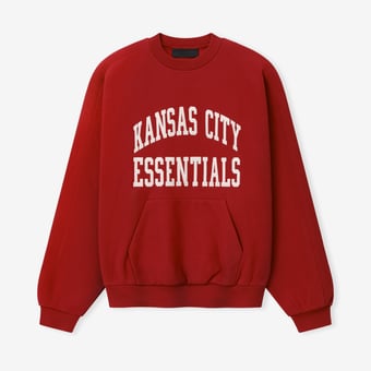 Unisex Fear of God x NFL Red Kansas City Chiefs 90s Relaxed Sweatshirt