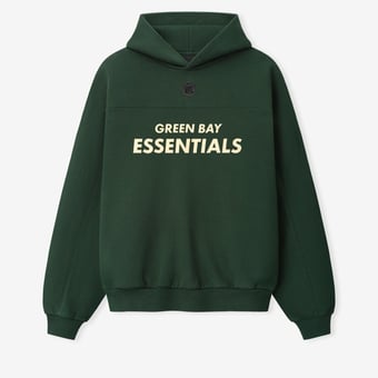 Unisex Fear of God x NFL Green Green Bay Packers 90s Relaxed Hoodie
