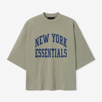 Unisex Fear of God x NFL Heather Gray New York Giants Merch T-Shirt