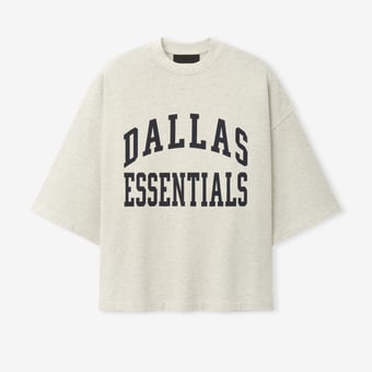 Unisex Fear of God x NFL Oatmeal Dallas Cowboys Merch T-Shirt