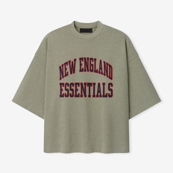 Unisex Fear of God x NFL Heather Gray New England Patriots Merch T-Shirt