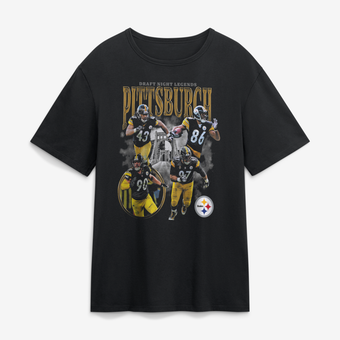 Men's  Black Pittsburgh Steelers Legends T-Shirt