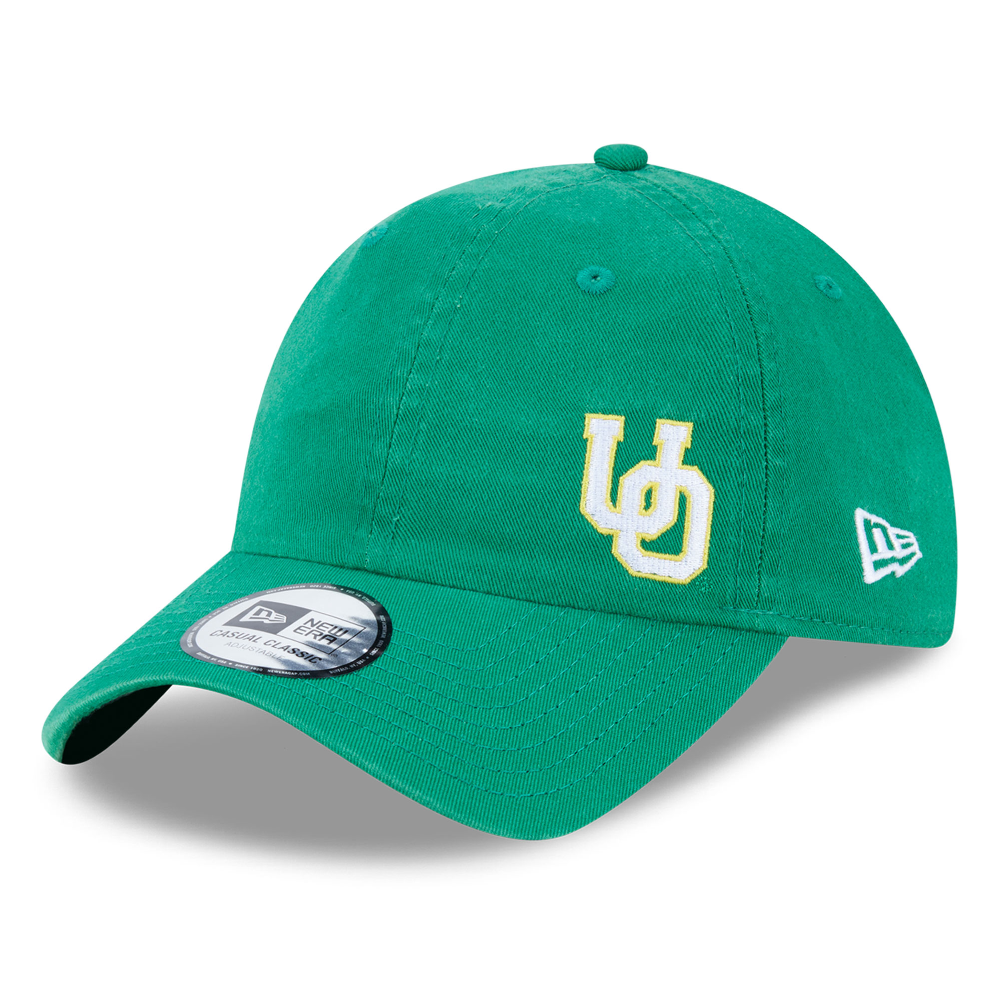 Unisex New Era Green Oregon Ducks Offset Casual Classic Adjustable Hat