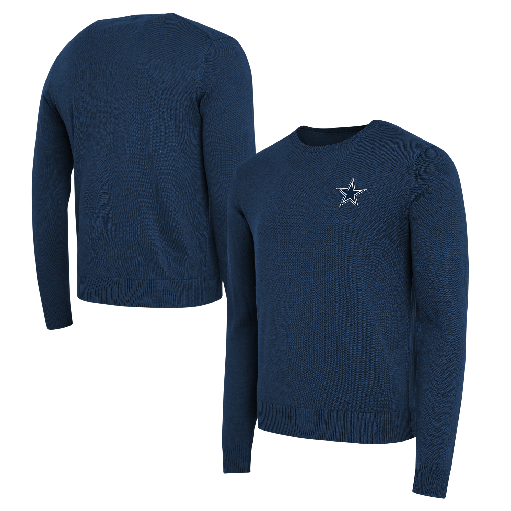 Men's J. Palmer  Navy Dallas Cowboys Sweater