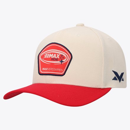 Max Verstappen X Mitchell & Ness Karting Classic Red Cap - Off White - Unisex