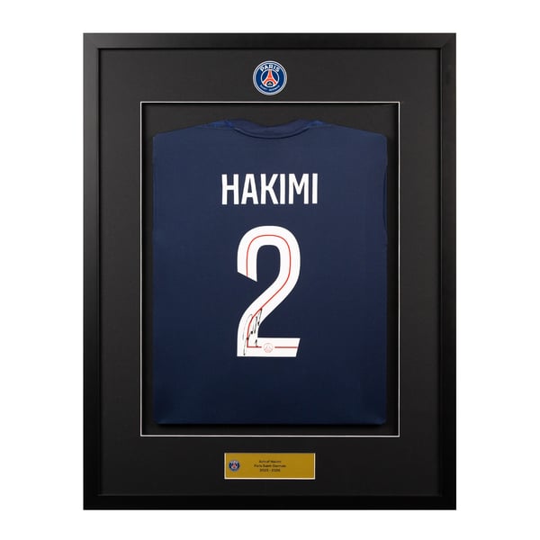 Maillot signé PSG Domicile 25/26 - Hakimi