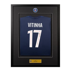 Maillot signé PSG Domicile 25/26 - Vitinha, vue 1