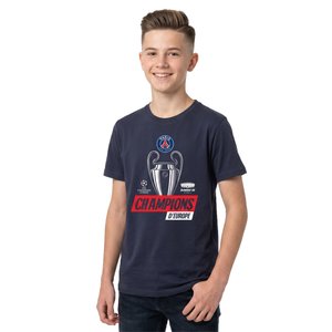 T-Shirt PSG Champions d'Europe 2026 - Bleu - Enfant, vue 2
