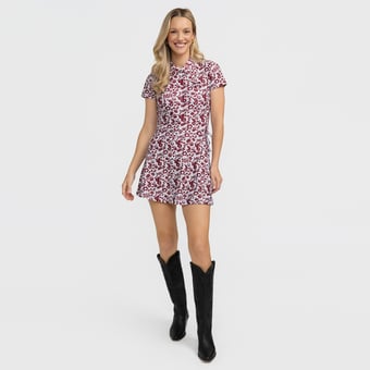 Women's Smith & Quinn Maroon Mississippi State Bulldogs Poppy Ivy Dress