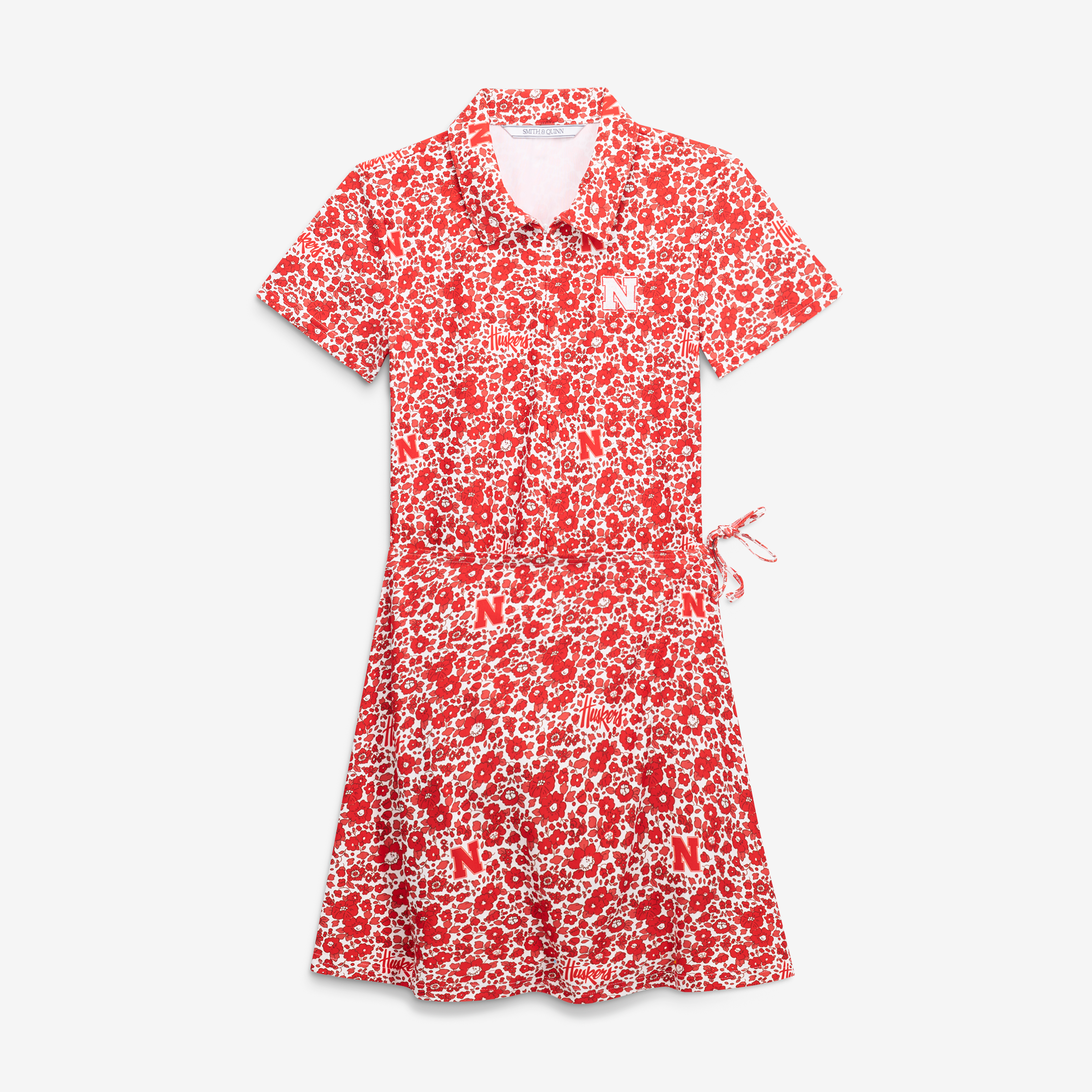 Women's Smith & Quinn Scarlet Nebraska Huskers Poppy Ivy Dress