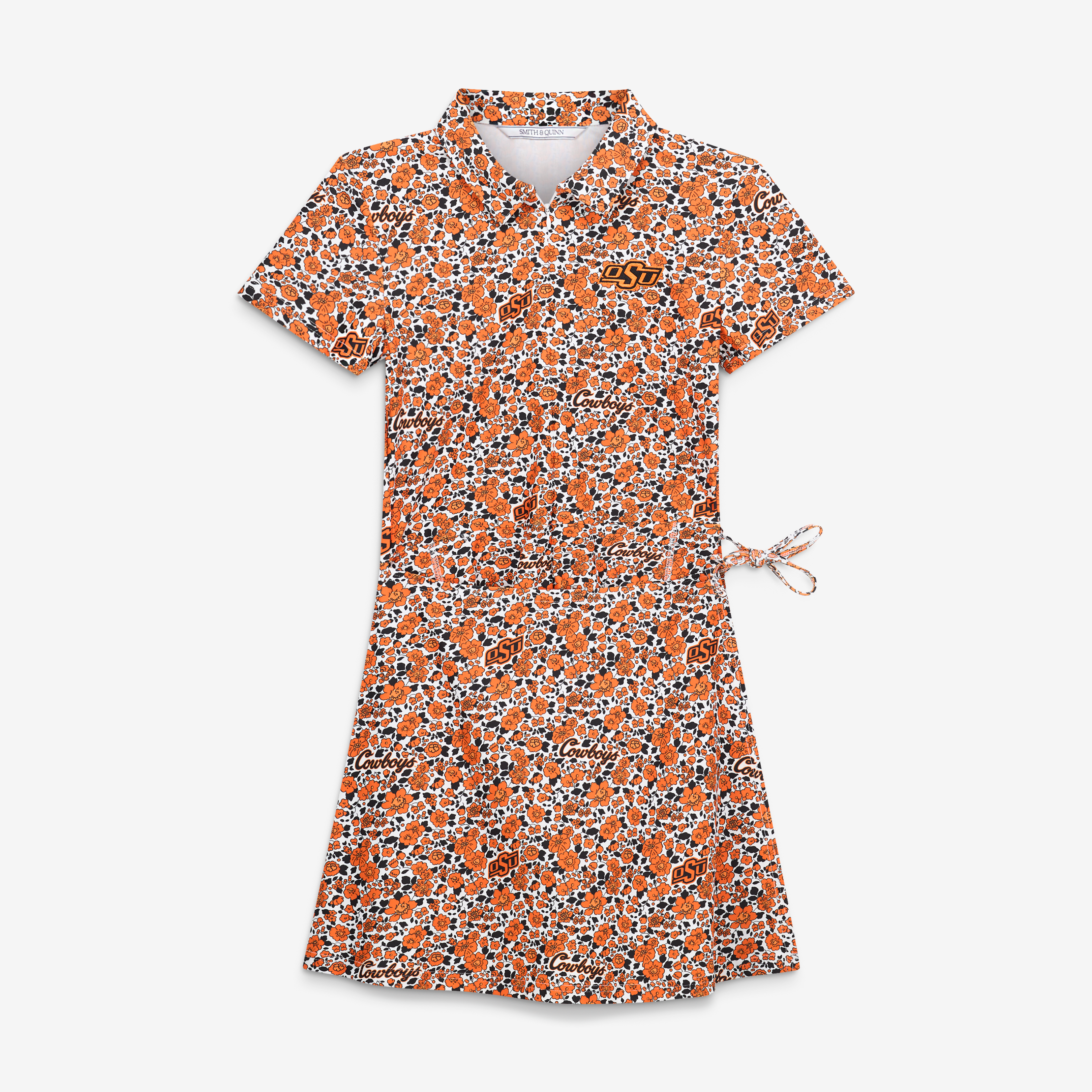 Women's Smith & Quinn Orange Oklahoma State Cowboys Poppy Ivy Dress