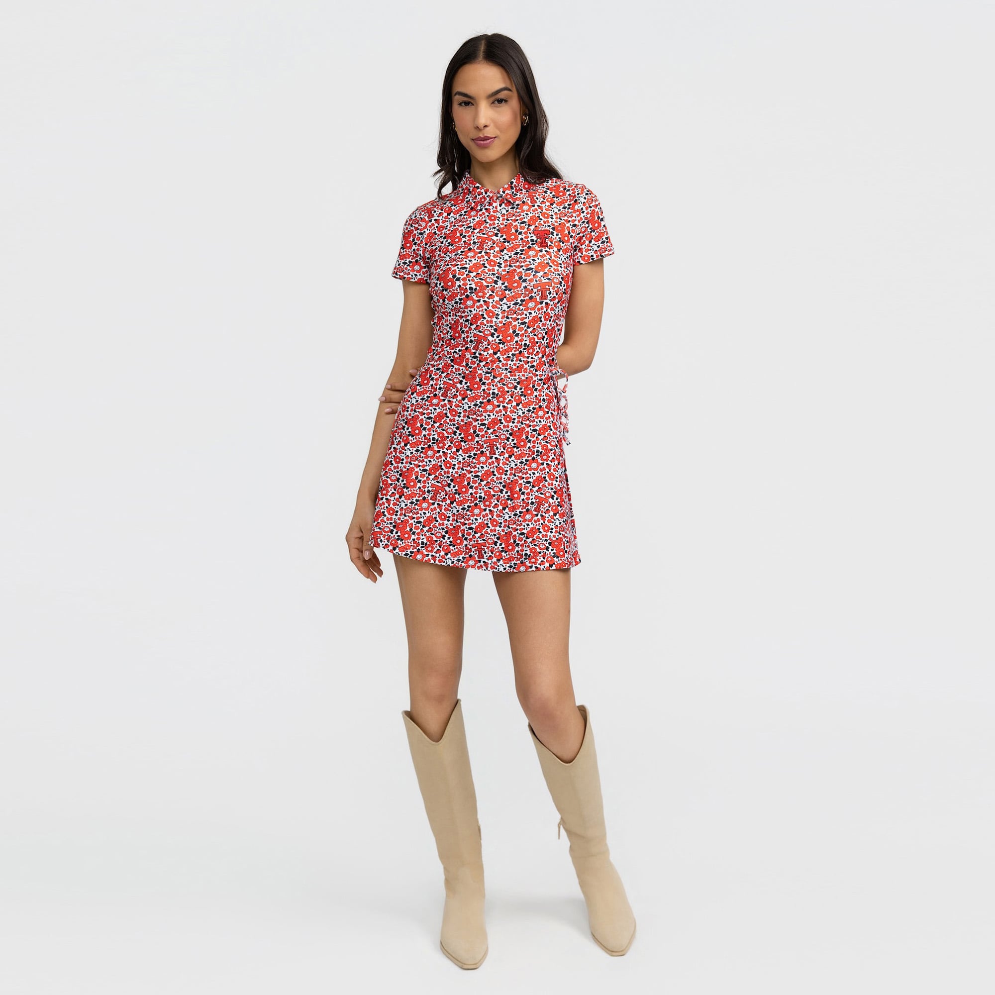 Women's Smith & Quinn Red Texas Tech Red Raiders Poppy Ivy Dress