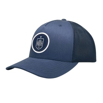Men's 1863FC Navy Spain National Team Mono Badge Nightshift Adjustable Hat