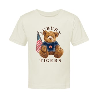 Infant  Cream Auburn Tigers All-American Teddi T-Shirt