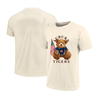 Toddler  Cream Auburn Tigers All-American Teddi T-Shirt