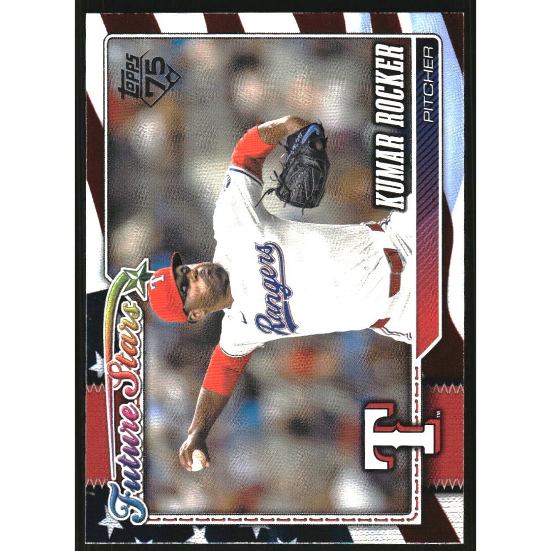 2026 Topps Independence Day #336 Kumar Rocker FS. rookie card picture