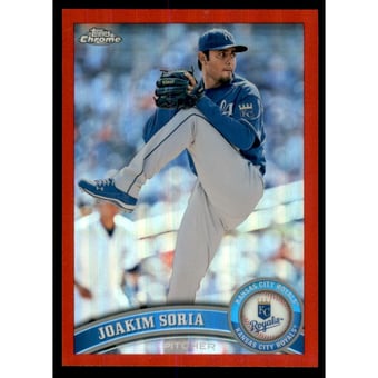 2011 Topps Chrome Red Refractors #88 Joakim Soria