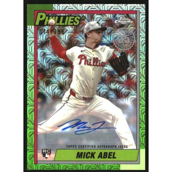 2025 Topps Update '90 Topps Silver Pack Chrome Autographs #U90C13 Mick Abel/299
