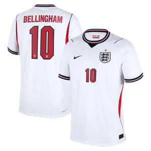 Maillot Domicile Match Angleterre Nike Aero-FIT 2026 avec flocage Bellingham 10, vue 1
