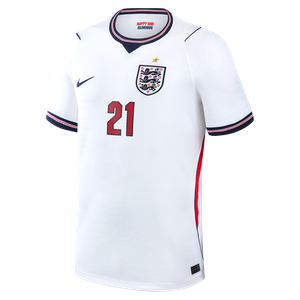 Maillot Domicile Stadium Angleterre Nike 2026 avec flocage Eze 21, vue 3