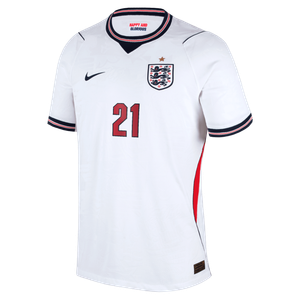 Maillot Domicile Match Angleterre Nike Aero-FIT 2026 avec flocage Eze 21, vue 3