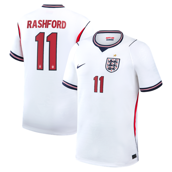 Maillot Domicile Stadium Angleterre Nike 2026 avec flocage Rashford 11