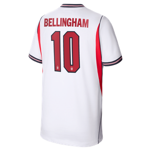 Maillot Domicile Stadium Angleterre Nike 2026 - Enfant avec flocage Bellingham 10, vue 4
