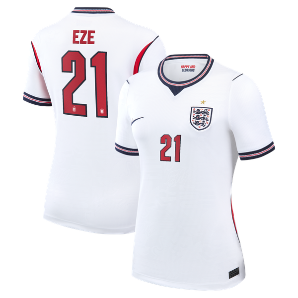 Maillot Domicile Stadium Angleterre Nike 2026 - Femme avec flocage Eze 21