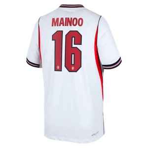 Maillot Domicile Match Angleterre Nike Aero-FIT 2026 - Enfant avec flocage Mainoo 16, vue 4