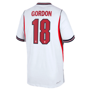 Maillot Domicile Match Angleterre Nike Aero-FIT 2026 - Enfant avec flocage Gordon 18, vue 4
