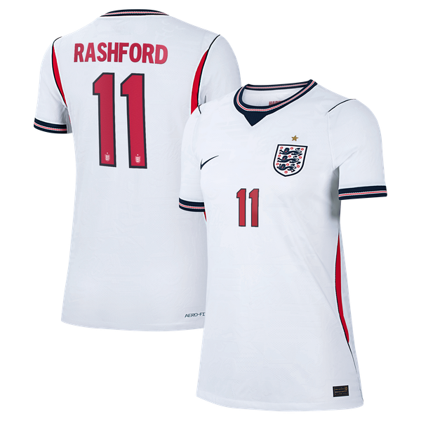 Maillot Domicile Match Angleterre Nike Aero-FIT 2026 - Femme avec flocage Rashford 11