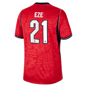Maillot Extérieur Stadium Angleterre Nike 2026 avec flocage Eze 21, vue 4