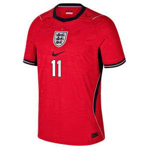 Maillot Extérieur Match Angleterre Nike Aero-FIT 2026 avec flocage Rashford 11, vue 3