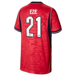 Maillot Extérieur Stadium Angleterre Nike 2026 - Enfant avec flocage Eze 21, vue 4