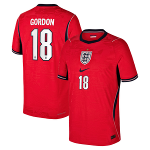 Maillot Extérieur Match Angleterre Nike Aero-FIT 2026 - Enfant avec flocage Gordon 18, vue 1