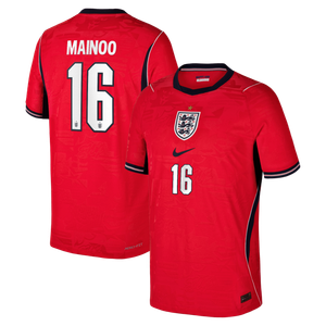 Maillot Extérieur Match Angleterre Nike Aero-FIT 2026 - Enfant avec flocage Mainoo 16, vue 2