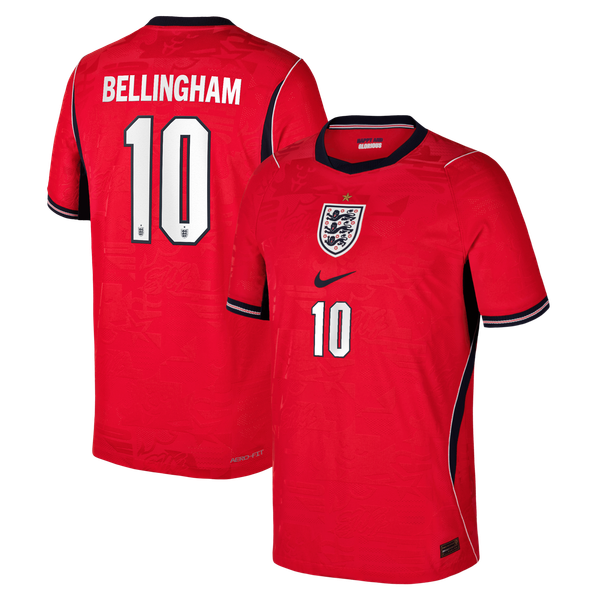 Maillot Extérieur Match Angleterre Nike Aero-FIT 2026 - Enfant avec flocage Bellingham 10