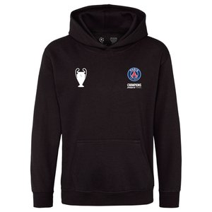 Sweat à capuche PSG Champions d'Europe 2026 - Noir, vue 3