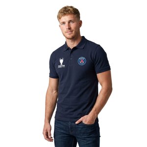Polo PSG Champions d'Europe 2026 - Bleu, vue 2