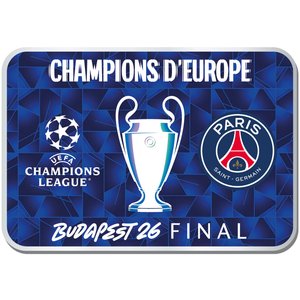Badge PSG Champions d'Europe 2026, vue 2