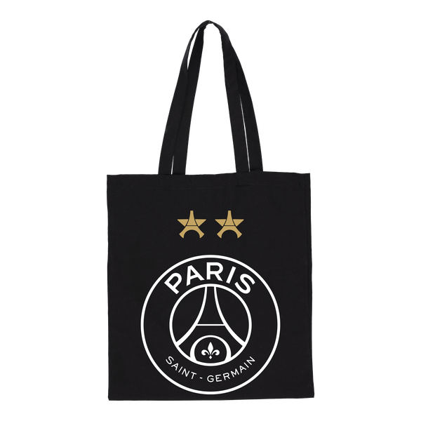 Tote Bage PSG 2 Étoiles - Noir