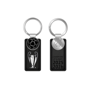 Porte-clés Cuir PSG Champions d'Europe 2026, vue 2