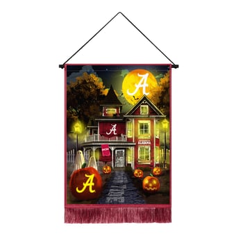 Alabama Crimson Tide 18" x 24" LED Halloween Tapestry