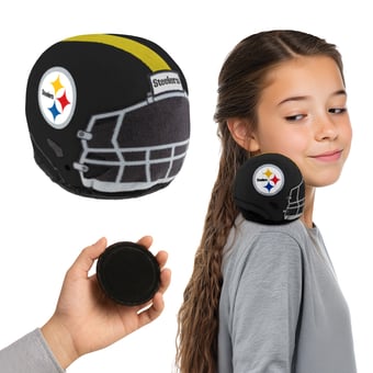 Pittsburgh Steelers Plush Magnetic Toy Helmet Shoulder Buddy