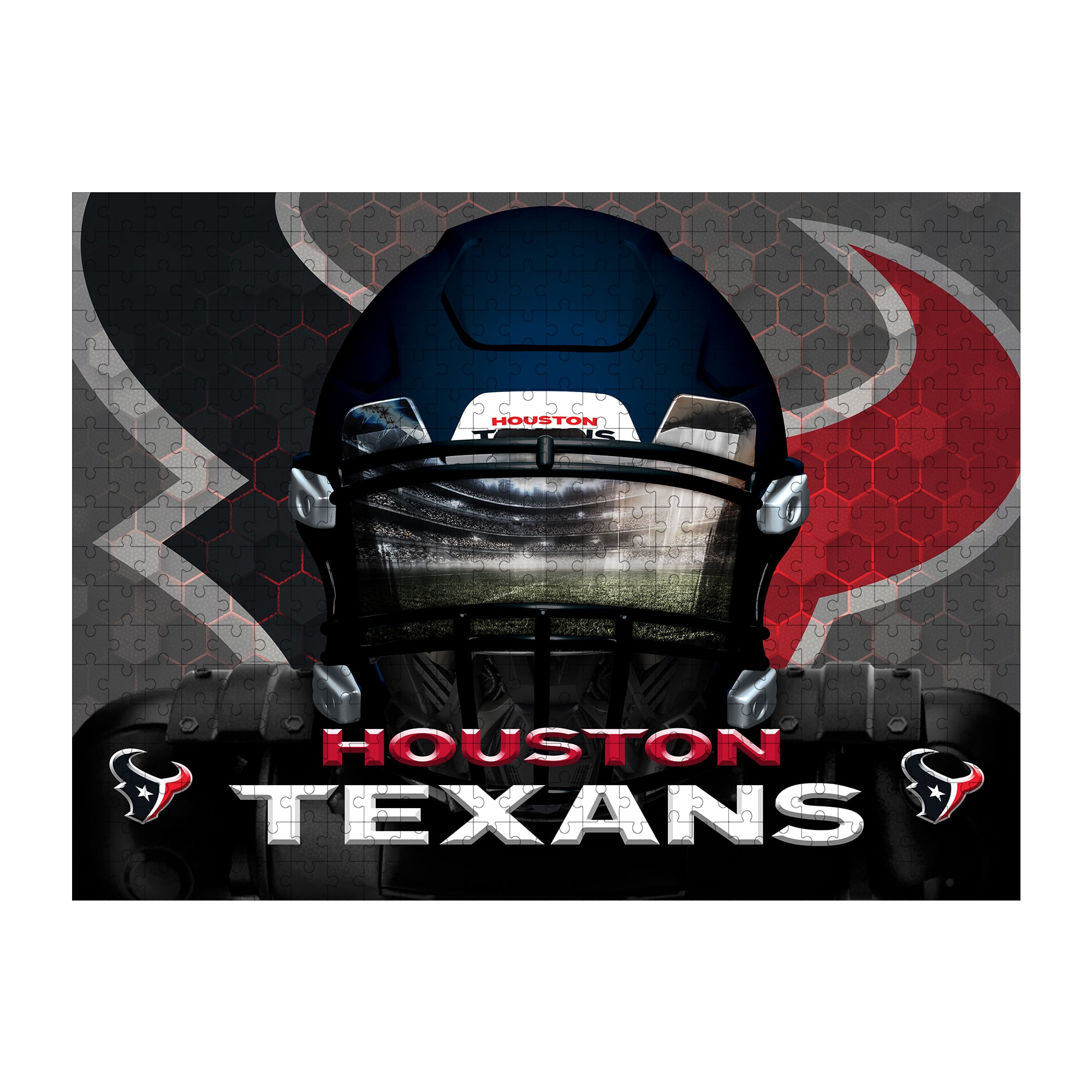 Houston Texans 18" x 24" 3D Facemask Puzzle