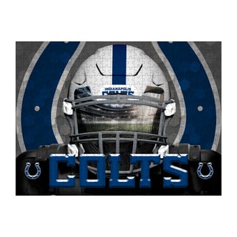 Indianapolis Colts 18" x 24" 3D Facemask Puzzle