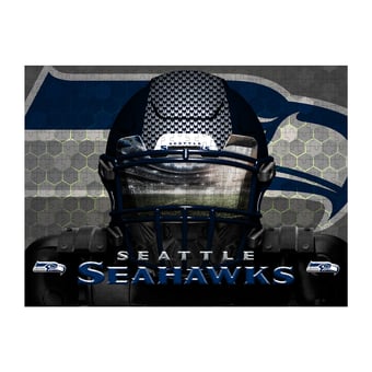 Seattle Seahawks 18" x 24" 3D Facemask Puzzle