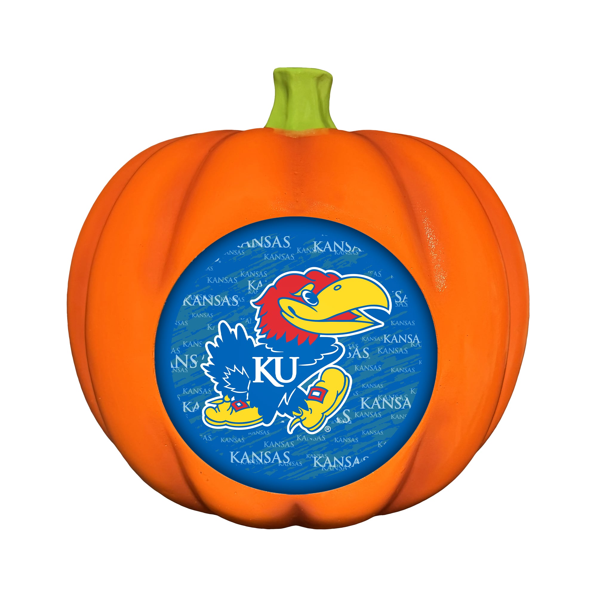Kansas Jayhawks 3D Resin Pumpkin