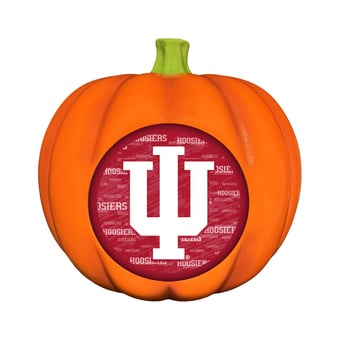 Indiana Hoosiers 3D Resin Pumpkin
