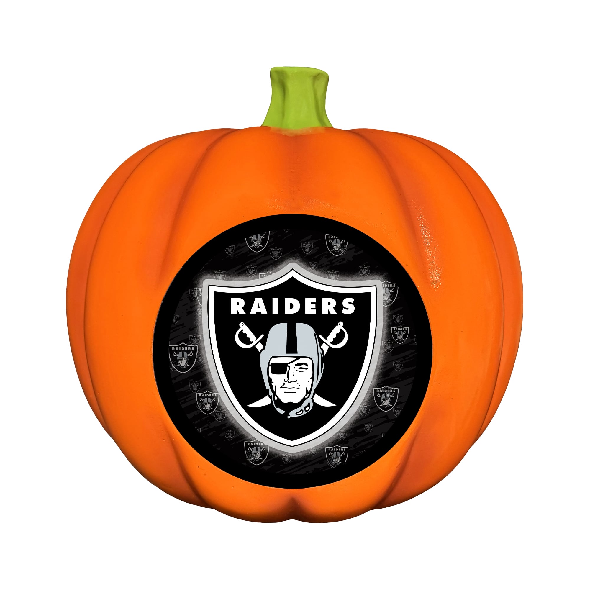 Las Vegas Raiders 3D Resin Pumpkin